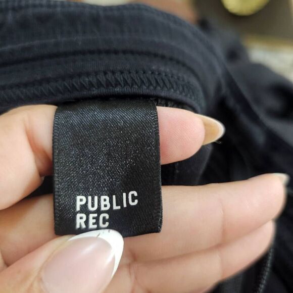 Public Rec Mens Black Stretch Performance Jogger Pants 38x28 - Picture 9 of 12